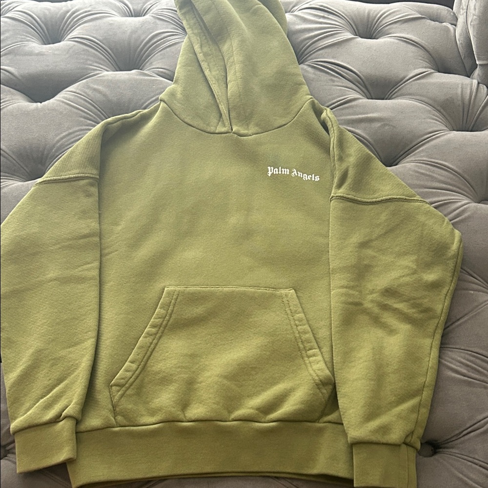 Boys Palm Angels Olive Hoodie